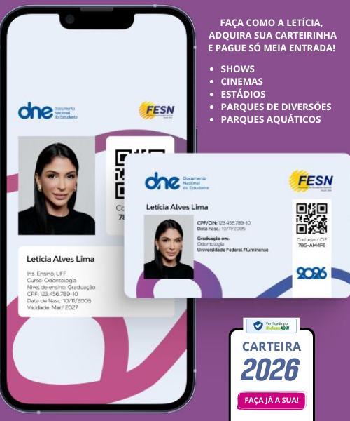 carteira de estudante